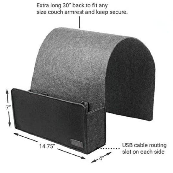==^️handy felt organizer for couch, armchair, bedside - Picture 5 of 16